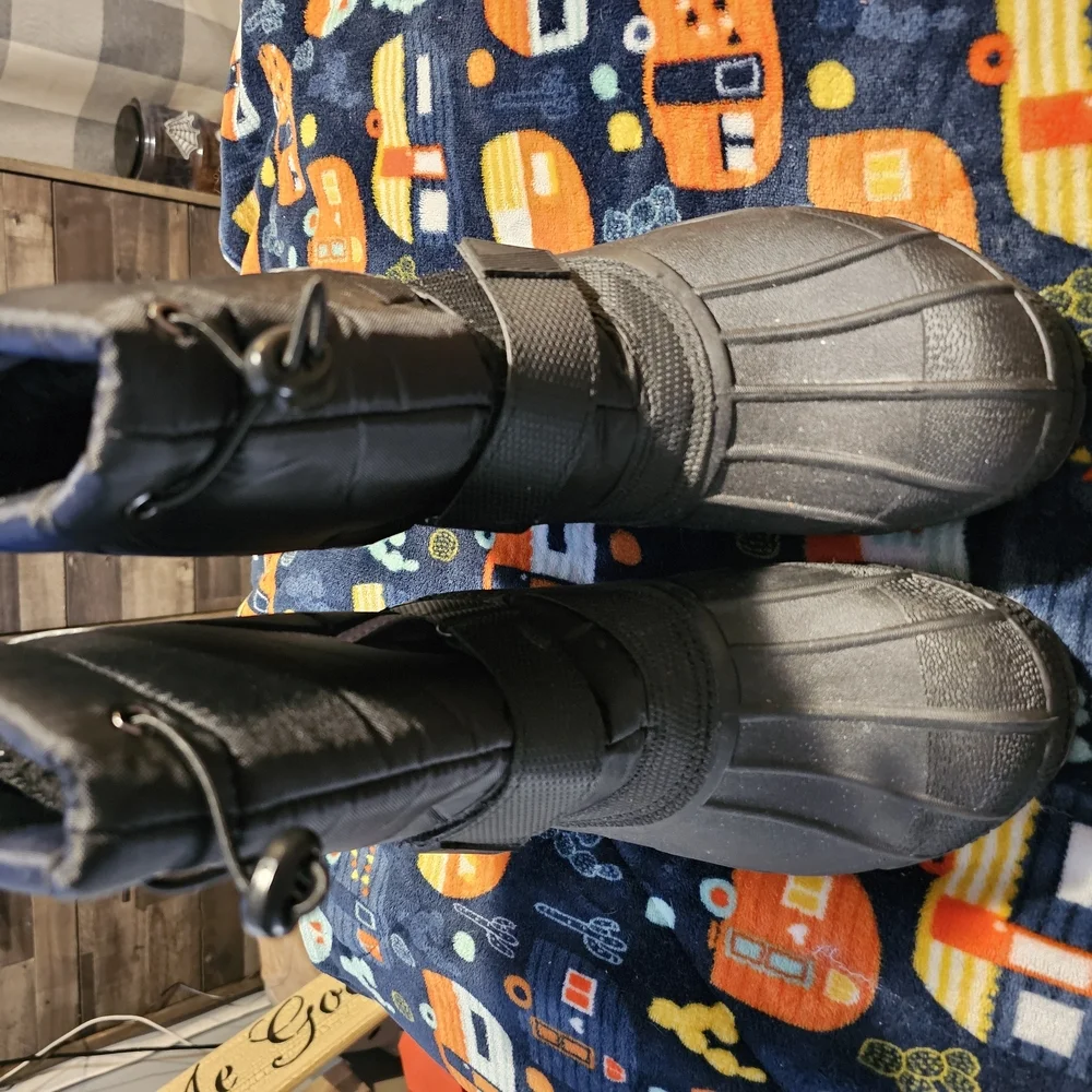 George Black Rain & Snow Boots - Picture 3 of 8